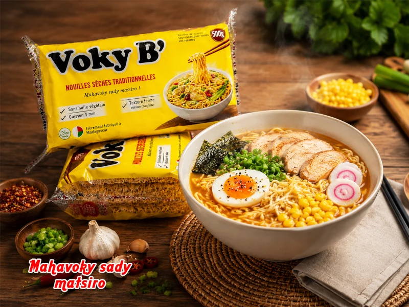Gamme de nouilles Voky B’ pour les revendeurs